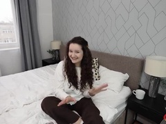 Sucer une bite, Hard, Hd, Naturelle, Seins naturels, Chatte, Gicler, Adolescente