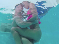 Sex by the pool with tender babe Vinna Reed