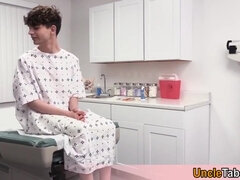 18+ Guy Arrives For A Doctors Visit And A Quickie Anal Fuck Test - Cute Guy