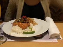 Grosser arsch, Grosse titten, Blasen, Braunhaarige, Verrückt, Spermaladung, Schwanz, Pov