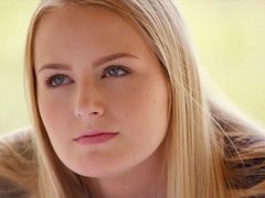 Sweet blonde preppy Scarlett Sage fucking hard big cock stepdad