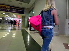 Collège université, De plein air, Public, Russe, Adolescente, Toilettes