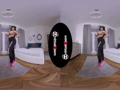 Grosse titten, Braunhaarige, Masturbation, Mutti, Orgasmus, Elasthan, Titten, Spanner