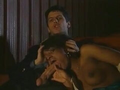 In den arsch, Kino, Gruppensex, Interrassisch, Italienisch, Rau, Vintage