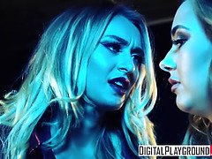 Rubia, Morena, Hd, Tacones, Pequeña, Polaco, Tatuaje, Trio