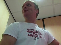 Busty porn star's massive boobs bounce as she rides cock in reverse cowgirl position!