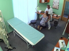 Amateur, Pareja, Médico, Enfermera, Oficina, Coño, Uniforme, Voyeur