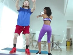 Amateur, Queue, Noir ébène, Faciale, Doigter, Hd, Rasée, Maigrichonne