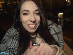 Любители, Черные, Деньги, Натуральные сиськи, Оргазм, Трусики, От первого лица, На публике