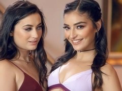 Culo, Morena, Lesbiana, Masturbación, Coño, Flaco, Bofetada, Tetas