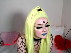 Busty Goth - big tits