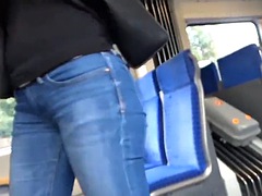 Amateur, Blonde, Sucer une bite, Européenne, Pov, Public, Sperme, Train