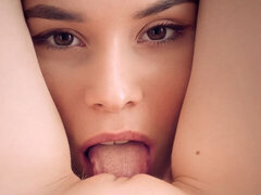Cul, Embrassement, Lesbienne, Léchez, Lingerie, Seins naturels, Chatte, Dénudage