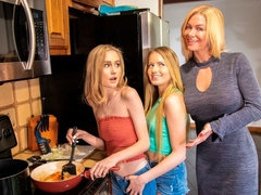 Cul, Blonde, Doigter, Groupe, Masturbation, Chatte, Adolescente, Plan cul à trois