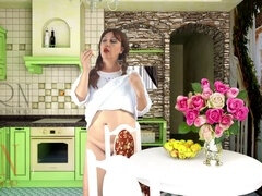 Baby sitter, Couple, Famille, Femme au foyer, Léchez, Domestique, Nudiste, Voyeur