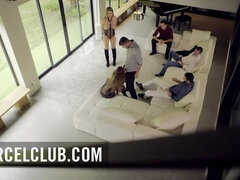 Culo, Mamada, Grupo, Sexo duro, Lencería, Pequeña, Ruso, Flaco