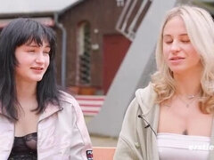 素人, ブロンド, 指いじり, 食べ物, ドイツ人, Hd, レズビアン, 乳首