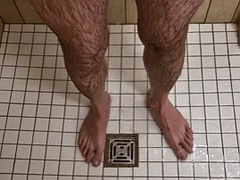 Grosse bite, Tir de sperme, Néerlandais, Homosexuelle, Masturbation, Public, Douche, Solo
