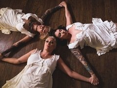 Awesome FFFM with Bonnie Rotten, Ivy Lebelle and Ryan Keely