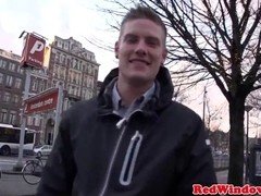 Fat Amsterdam hooker cockriding tourist