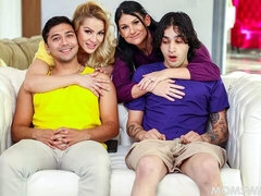 Culo grande, Verga grande, Tetas grandes, Mamada, Estilo perrito, Grupo, Mamá, Orgía