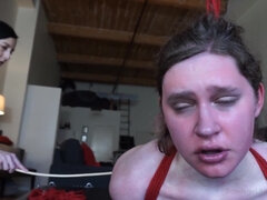 Садо мазо, Бондаж, Смазливые, Лесбиянка, Властные, Порка