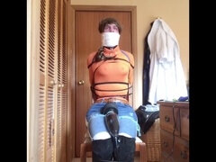 Enthousiasteling, Bondage discipline sadomasochisme, Gebondenheid, Compilatie, Orgasme, Spandexonderbroek, Vastgebonden, Speelgoed