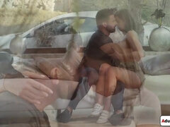 Chica, Verga grande, Mamada, Morena, Garganta profunda, Polla, Sexo duro, Tatuaje