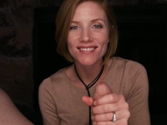 Blasen, Handjob, Nippel, Pov, Muschi, Rotschopf, Rock, Tätowierung