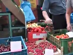 Grandpa and grandma have a picnic