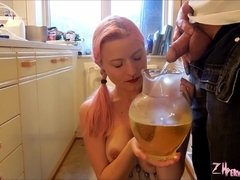 PervyPixie - Panties And A Pitcher - Hot Pissing Porn