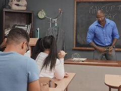 Anaal, Kont, Kont, Kont naar mond, Zwart, Interraciaal, Student, Tieten likken