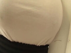 Japanese girl with huge tits