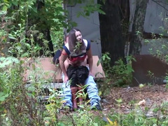 Kont, Hardcore, Prostituee, Openbaar, Kut duiken, Russisch, Tiener, Bekijker