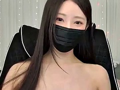 素人, ぽっちゃり, デカパイ, フェラチオ, 韓国人, オナニー, 現実, ヴィンテージ