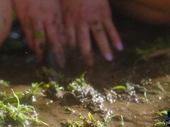 18, 美女, ヨーロピアン, 軟体, Hd, 一人, ティーン, オッパイの