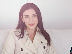 Bruinharig, Ondergoed, Moeder die ik wil neuken, Moeder, Naakt, Alleen, Kousen, Tieten likken