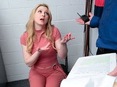 Blondine, Blasen, Hundestellung, Handjob, Entkleiden, Jungendliche (18+), Titten, Uniform