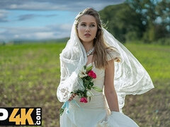 ブロンド, 結婚, 車, 浮気者, ドレス, ハードコア, Hd, 魅力的