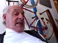 Grandpa has the fangs