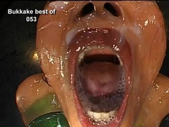 アジア人, フェラチオ, 茶髪の, ぶっかけ, コンピレーション, 中出し, ヨーロピアン, 顔射
