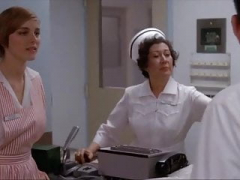 Candice Rialson in Candy Stripe Nurses