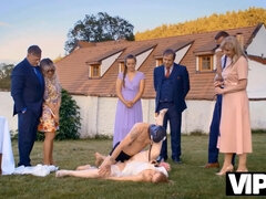 Bizarro, Novia, Checa, Vestido, Hd, Al aire libre, Afeitado, Boda