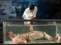 Anal, Amarrada, Sucio, Gay, Bajo el agua