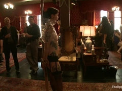 In den arsch, Sadomasochismus, Fesselspiele, Frau, Bestrafung, Rau, Weibliche ejakulation, Ringkampf