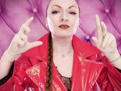 Guantes, Látex, Enfermera, Latex