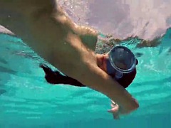 Tetas grandes, Sexo duro, Húngaro, Al aire libre, Público, Adolescente, Tetas, Bajo el agua