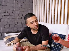 Gordita, Pareja, Maduro, Coño, Pelirrojo, Ruso, Sauna, Tetas