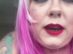 Big UK Mega-Bitch Tina Snua Wants Your Spunk! - Jerk Off Instructions Smoking Fetish