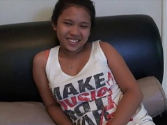 Asiatisch, Blasen, Spermaladung, Aufs gesicht abspritzen, Filipina, Hardcore, Muschi, Titten